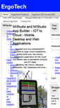 Mobile Screenshot of ergotech.com