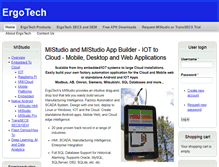 Tablet Screenshot of ergotech.com